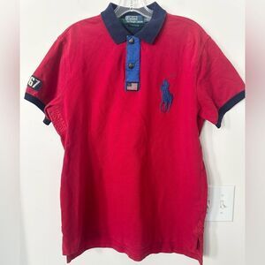 Polo Ralph Lauren Vintage Chief Keef Style Polo Shirt L